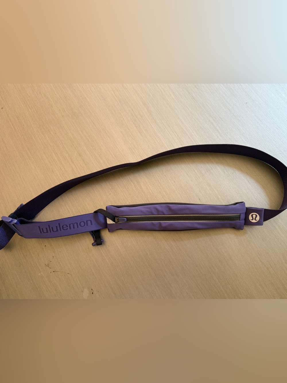 Lululemon Purple Mini Fast and Free Run Belt with Zip Pocket
